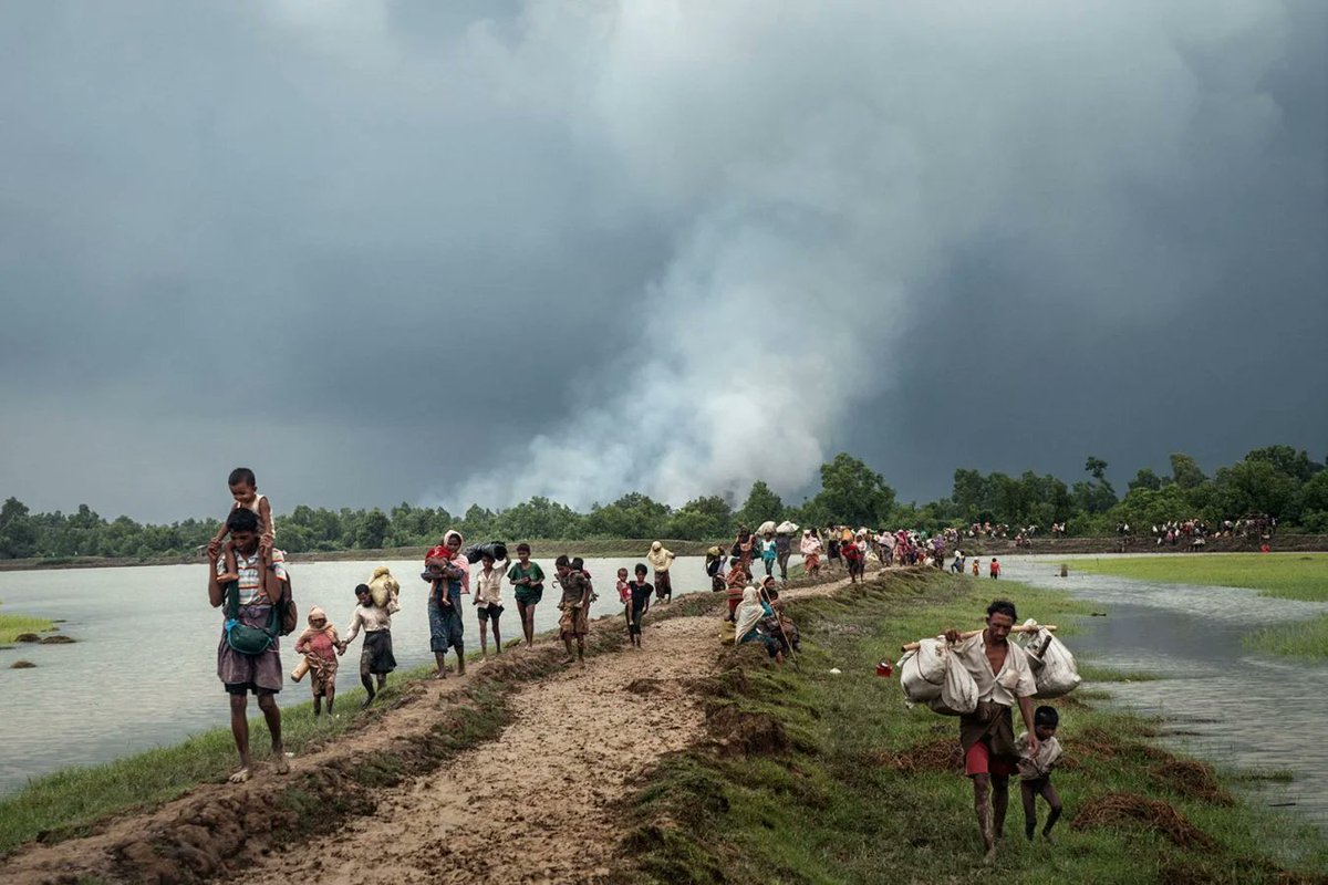 marifs01's tweet photo. Although the world knows we are on the verge of losing everything, it must also remember that we are deeply yearning to reclaim the soil where we were born, Arakan. This is the only place that can never be separated from us, the Rohingya.

#TearsofRohingya
#TheArakan https://t.co/NxX0iOcsAQ