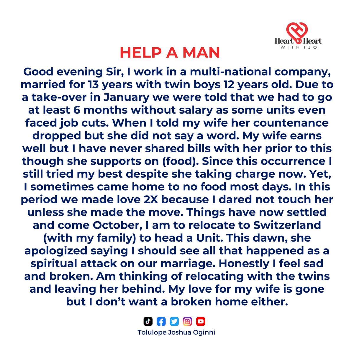transfurd's tweet photo. Advise a broken man! #MarriageStruggles #RelationshipAdvice #FamilyChallenges #SupportEachOther #MarriageJourney #StayStrong #LoveAndMarriage #OvercomingObstacles #MarriageSupport @followers @highlight https://t.co/KWdieE9I3k