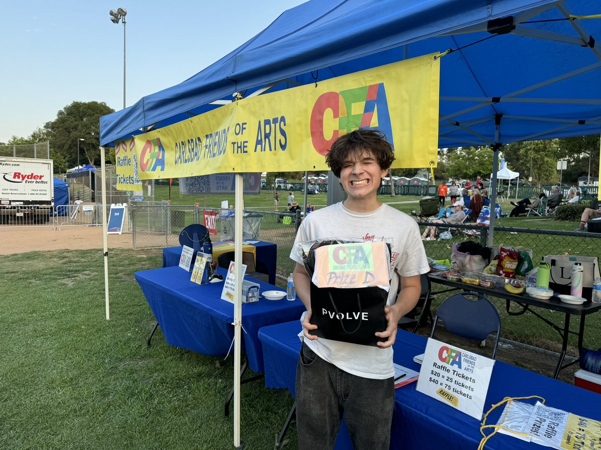 CarlsbadFriends's tweet photo. Congratulations to our #RaffleWinners! See you next week at #CalaveraPark 
Thank you to our #Sponsors! All proceeds go to support #Arts and #Culture programs in the City of #Carlsbad https://t.co/lEm4uthvMb