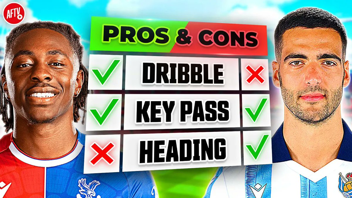 AFTVMedia's tweet image. Merino Or Eze!? Who’s The 8 Arsenal NEED!?

Watch now 👉 youtu.be/qKQ136eHm98 📺

#InFocus