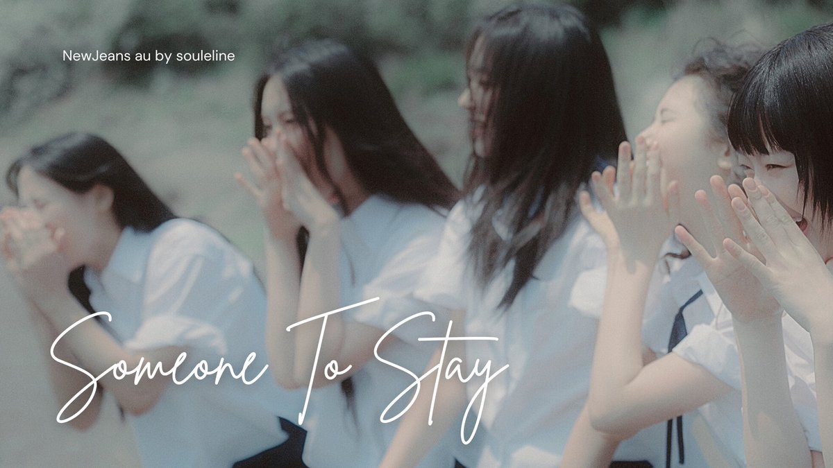 souleline's tweet photo. Someone To Stay,
a newjeans au 
───
© souleline https://t.co/OZhMQ9czyJ
