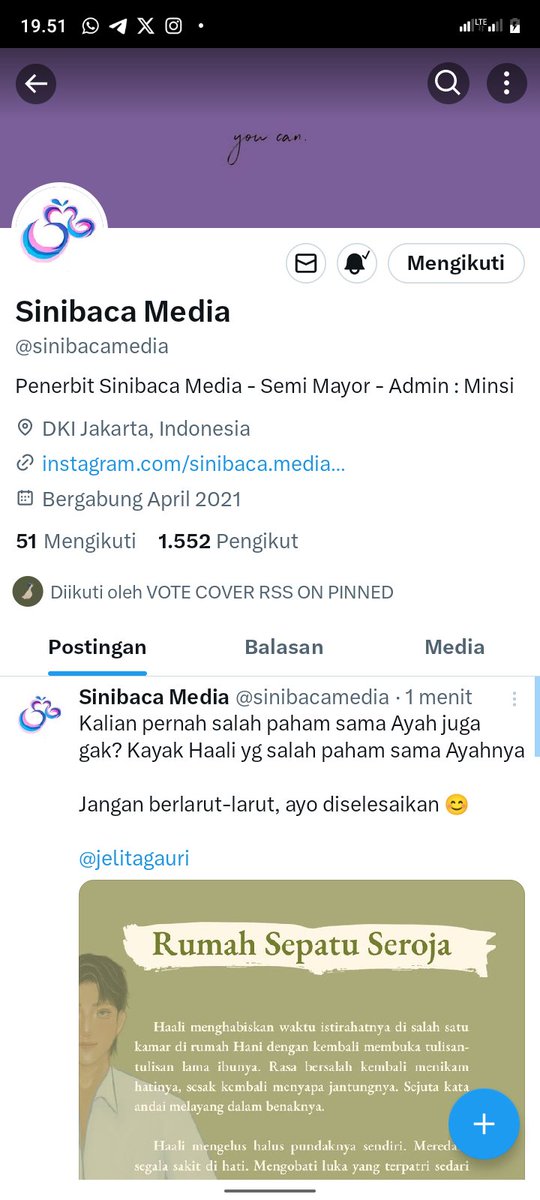 jmrkella's tweet photo. @sinibacamedia @jelitagauri aku pilih #TimHaali karna perpaduan beberapa warna, fontnya pas dan vibesnya bener" menggambar cerita AU nya, suka bgt detail"nya yg cantik aestetik, vibes haali dicover #TimHaali bner" cocok bgt, sedihnya, gemesnya pokonya pas bgt sukaaaπ»ππ·βπ» @blubluelen4 @Picha_n44 https://t.co/TNc8r6uZRQ