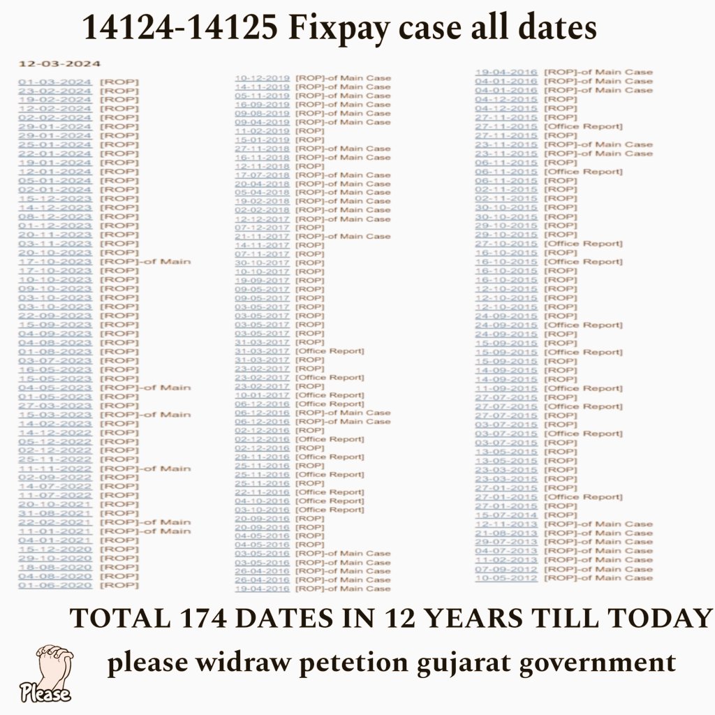 <a href="/Rivaba4BJP/">Rivaba Ravindrasinh Jadeja</a> <a href="/narendramodi/">Narendra Modi</a> #REMOVE_FIX_PAY_IN_GUJARAT
#Remove_Fix_Pay_Gujarat
#SupremeCourt 
#RadhikaMerchant 
#ElectionResults
