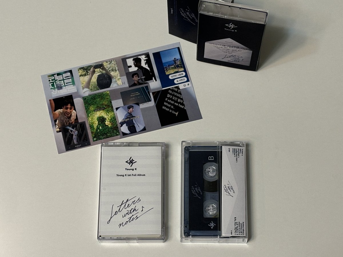 duckfeel_'s tweet photo. 𝒀𝒐𝒖𝒏𝒈 𝑲 - 𝑳𝒆𝒕𝒕𝒆𝒓𝒔 𝒘𝒊𝒕𝒉 𝒏𝒐𝒕𝒆𝒔 Cassette Tape

1st Full Album

#데이식스 #DAY6 #YoungK #영케이 #Letterswithnotes https://t.co/zj3ZCkOXEE