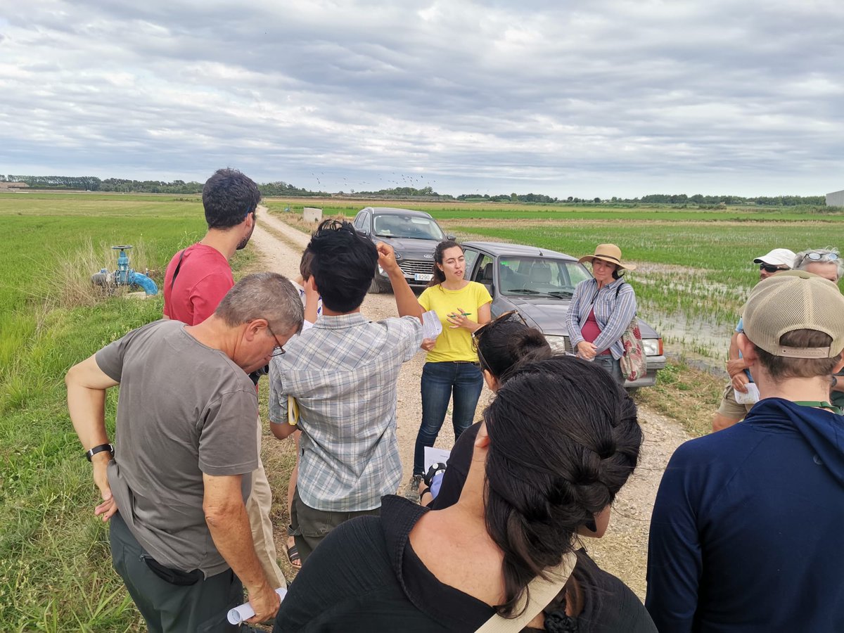 We spent a great field day yesterday with <a href="/UCDavisWater/">UC Davis Center for Watershed Sciences</a> students in #Pals!
We could discuss about <a href="/PROMEDRICE/">PROMEDRICE_PRIMA</a> field tests and #hydrogeology together with <a href="/pepmaspla/">pepmaspla</a>, <a href="/ADVPals/">Adv Arròs de Pals</a> and <a href="/JosepMParals/">Josep M. Parals 🎗</a>