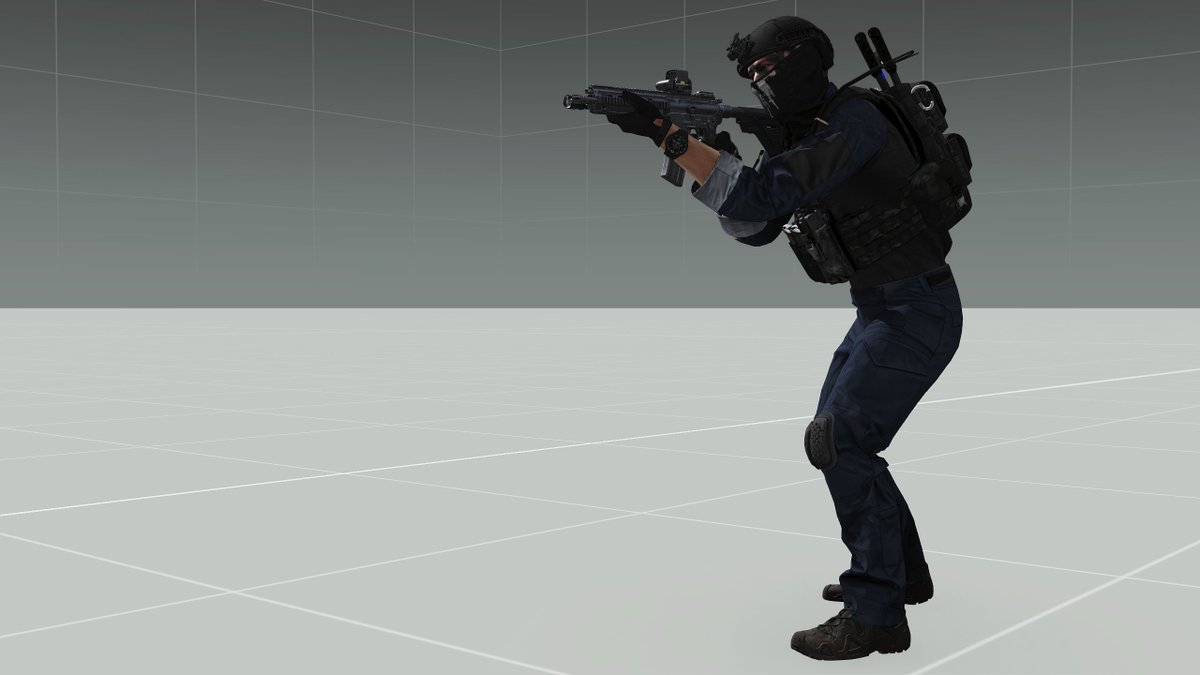 USPmod's tweet image. WIP: Early look at the Crye G4 uniform ingame.