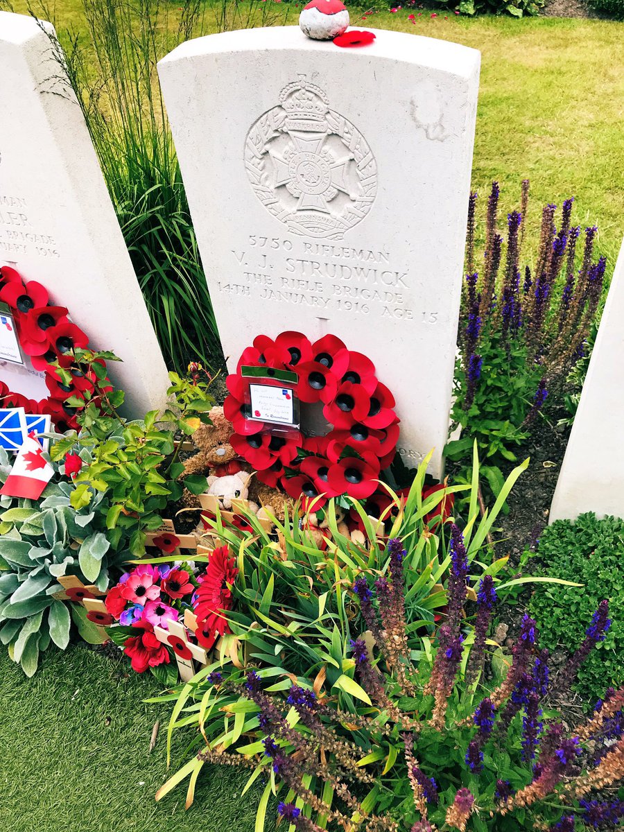 unityhistory's tweet image. The Essex Farm dressing station where VJ Strudwick, who died when he was 15, was buried. @UnityBlackpool