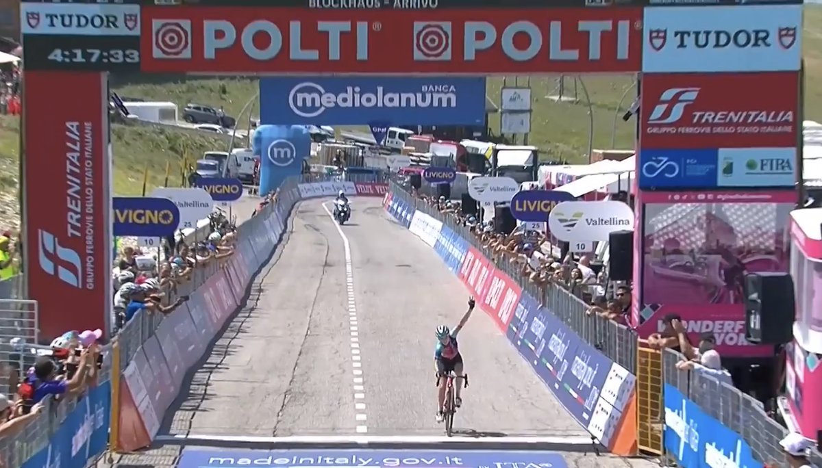 Katherine L Bates OLY (@katherinelbates) on Twitter photo A beautiful moment for the Australian cycling history books with Neve Bradbury taking the Queen stage at the <a href="/girowomen/">Giro d'Italia Women</a>, catapulting herself onto the overall podium at the same time.
Simply magnificent riding. A beautiful moment for the Australian cycling history books with Neve Bradbury taking the Queen stage at the <a href="/girowomen/">Giro d'Italia Women</a>, catapulting herself onto the overall podium at the same time.
Simply magnificent riding.