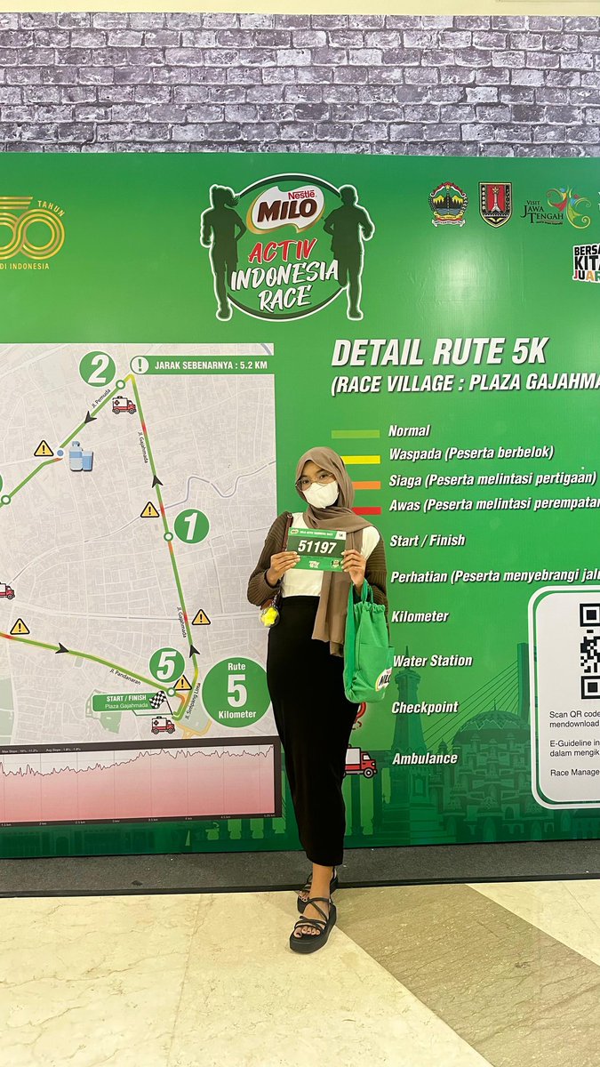 pagwaa's tweet photo. Keren kamu sayang @eskepalmila , yg ngebet ikut event lari siapa , yg duluan  siapa HAHA https://t.co/AK8ApZ3q99