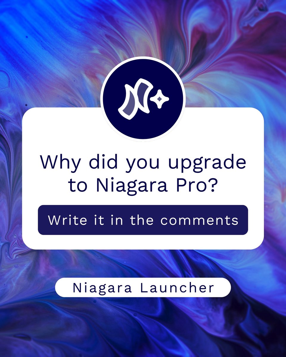 Niagara Launcher tweet media