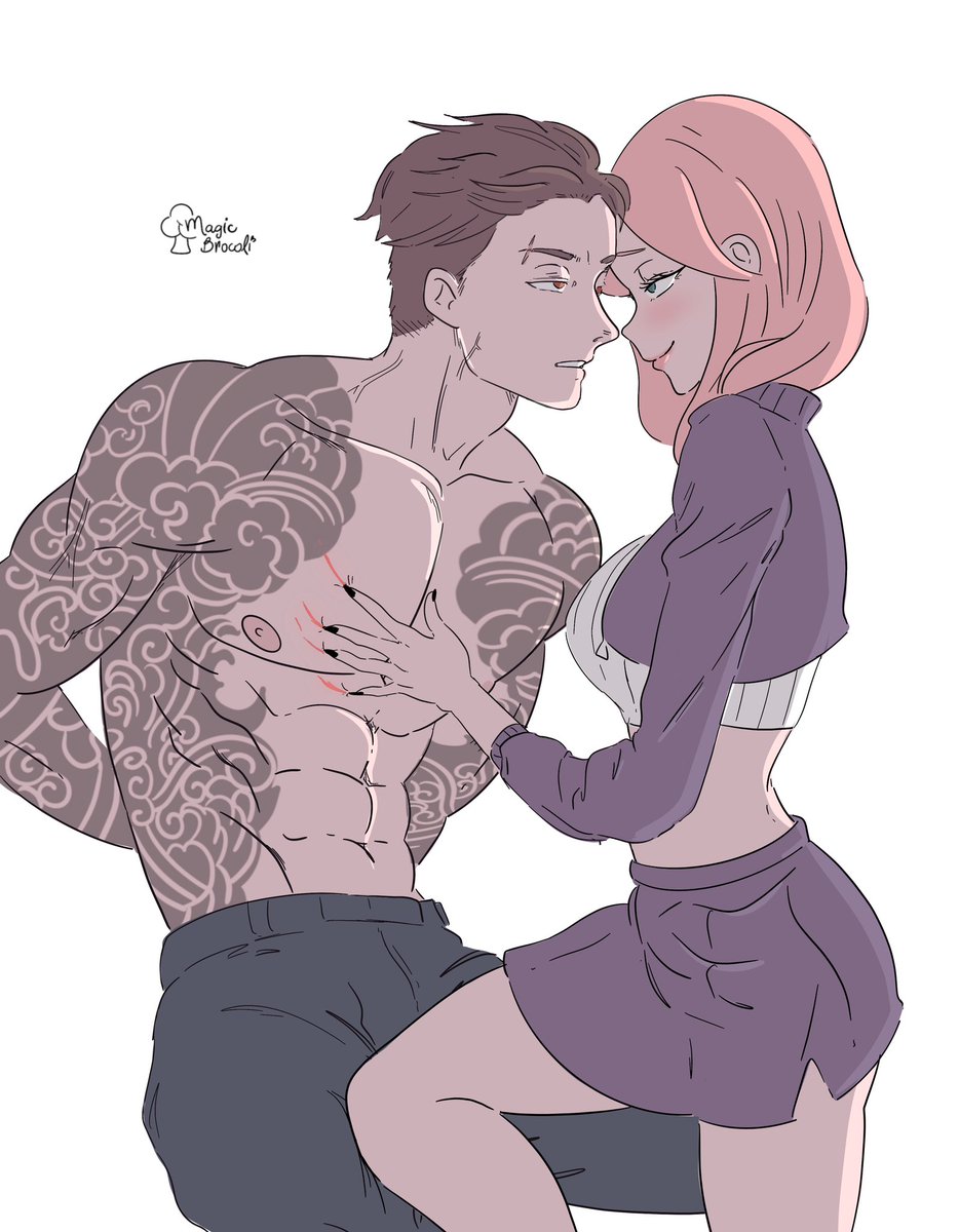 magicbrocoli's tweet photo. (Oc) Bad boy training https://t.co/pXEZdeKJbh