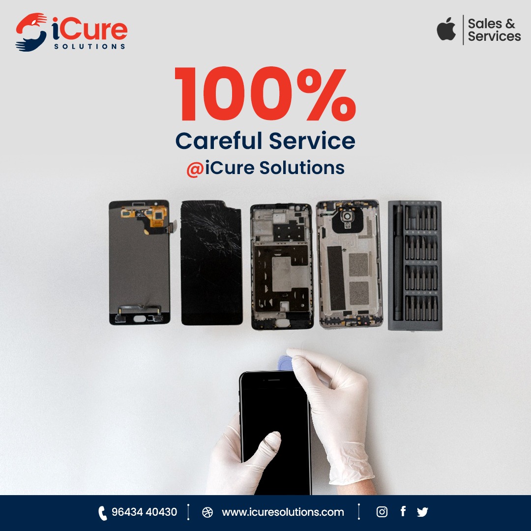 icure_solutions's tweet image. iCure experienced technicians take great care to ensure that every device we repair is handled with the utmost caution. iCure Solutions - The Most Trusted Service Centre.

Contact us at +91 9643440430 or visit icuresolutions.com

 #iCureSolutions #AppleServiceCentre