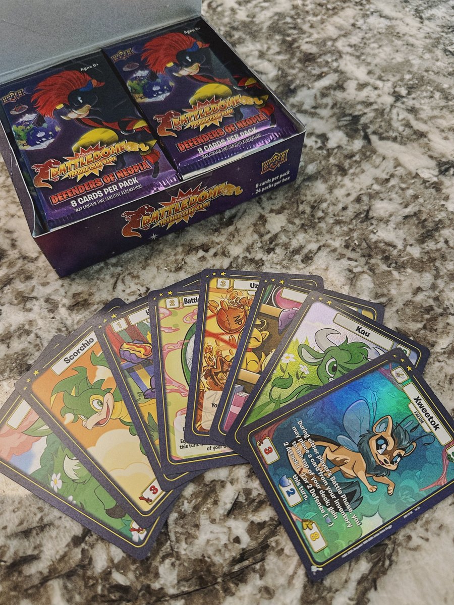 Thank you <a href="/UpperDeckEnt/">Upper Deck Entertainment</a> and <a href="/Neopets/">Neopets</a> (and ALL involved) for creating this TCG. I am very much looking forward to hearing more about its creation at SDCC in a couple weeks! ✨