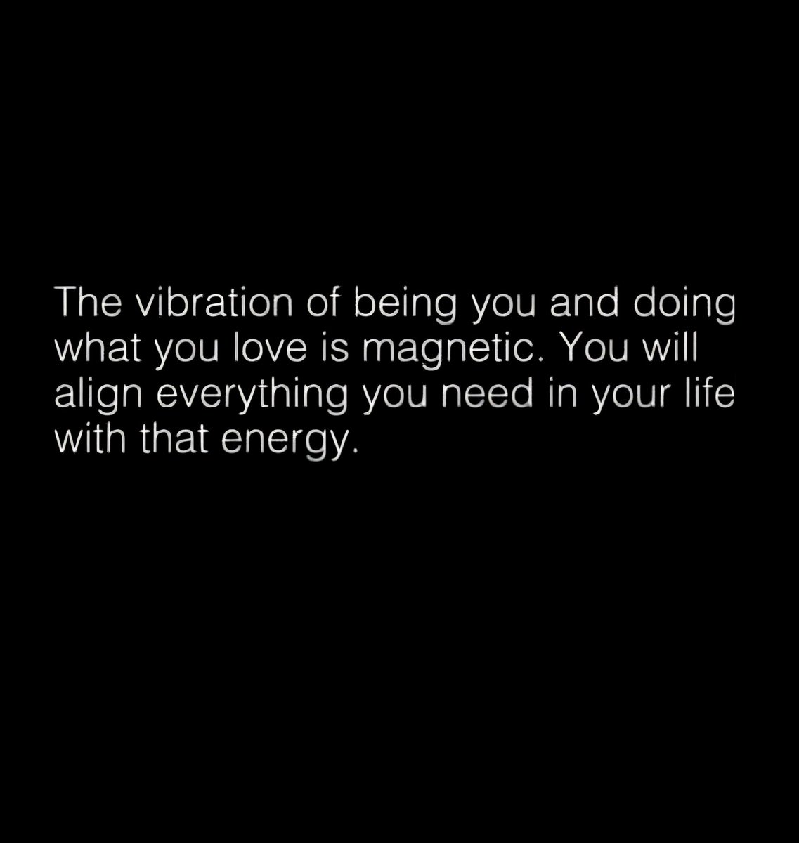 "The vibration of being you and doing what you love is magnetic. You will align everything you need in your life with that energy."

rp <a href="/indigocait/">Caitlin</a>