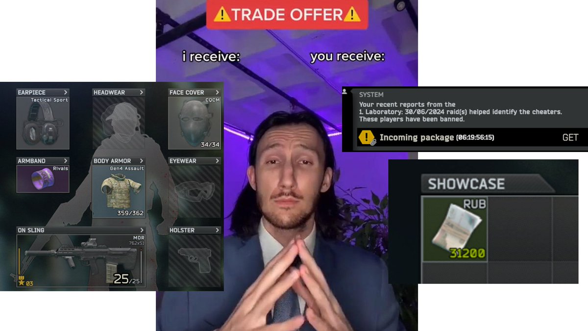axel__tv's tweet photo. Cheater Compensation system be like https://t.co/t81sCmH9tU