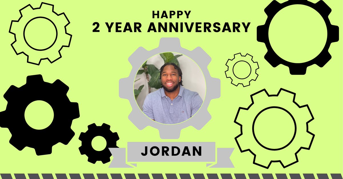 innovien's tweet photo. Cheers to Jordan on 2 years of incredible dedication and hard work! 🎉✨ Your passion and commitment continue to inspire us all. Here's to another year of success and shared achievements! 🥂 #WorkAnniversary #MilestoneMoments https://t.co/JinZIdSR7m