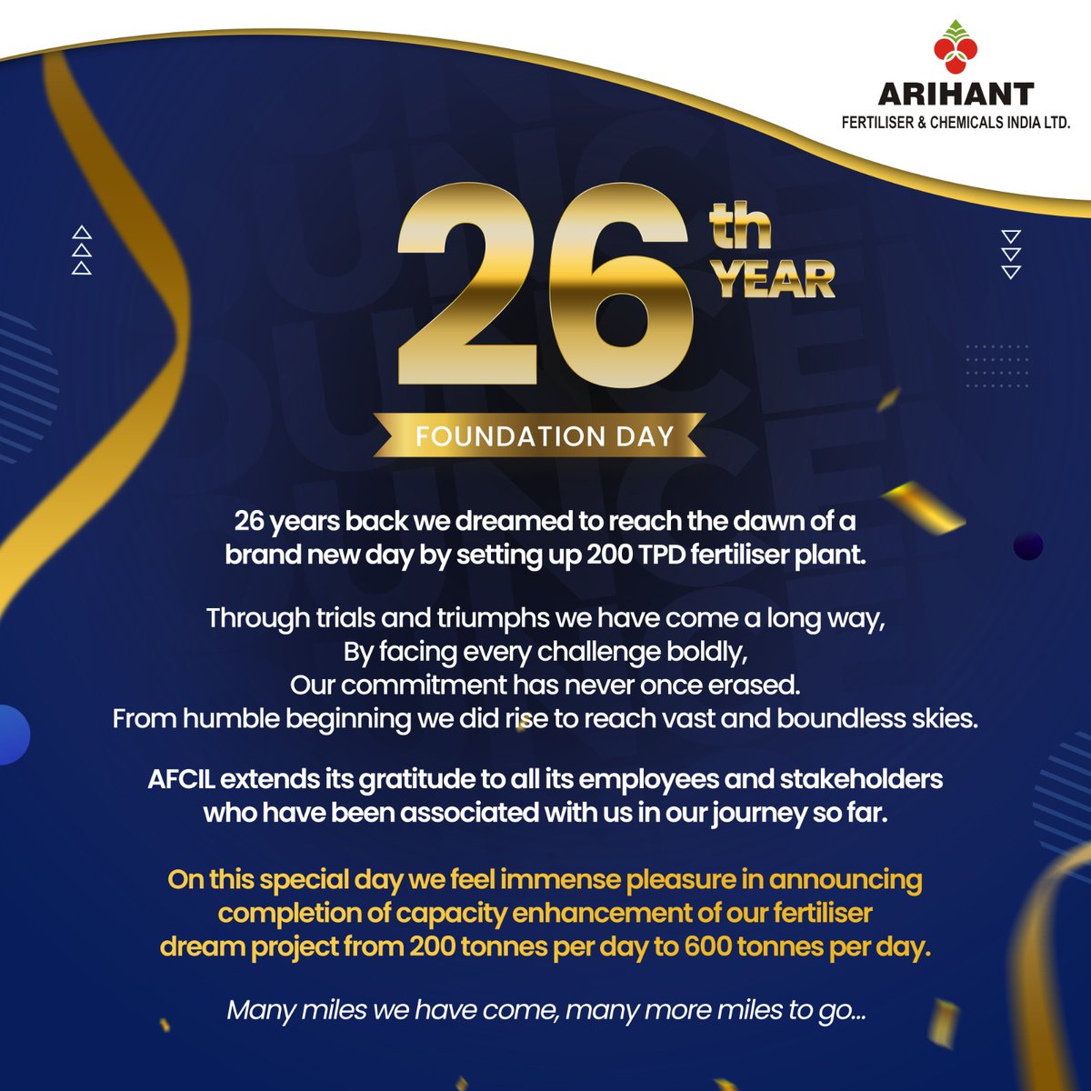 ArihantFeed's tweet photo. #26yearsofexcellence https://t.co/qDm1WHHF7m