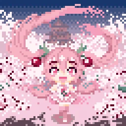 #ドット絵 #三連休はフォロワーが増えるらしい 