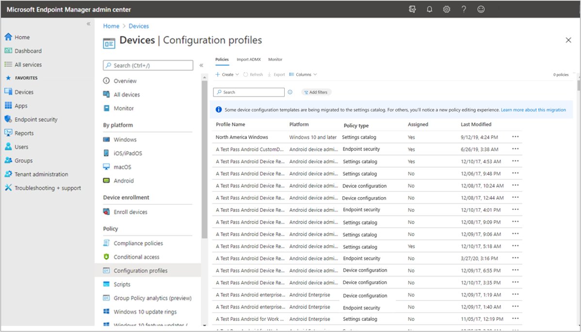 Support tip: Windows device configuration policies migrating to unified settings platform in Intune techcommunity.microsoft.com/t5/intune-cust… #intune #msintune