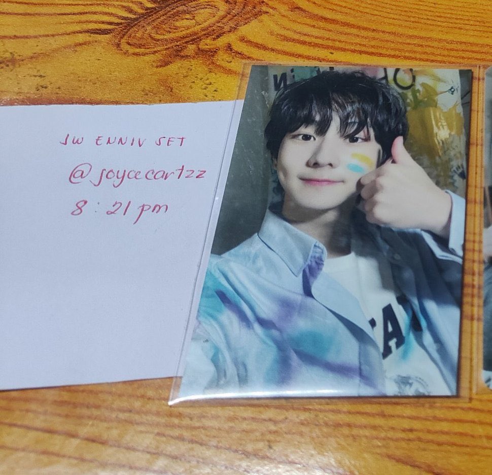 wts lfb ph

🎀.. jungwon enniv21 TINGI><

  ✩ stbo ( est nxt week eta ) 
  ✩ payo (prio) / 1-2 weeks dop
  ✩ x to sensitive buyers 

🪷 1100 payo / 1150 dop

reply”mine”or dm me to claim!

mop:gcash
🚚:sco/fex/sdd

🏷enhypen jungwon enniversary enniv 21 bonakid pc tingi