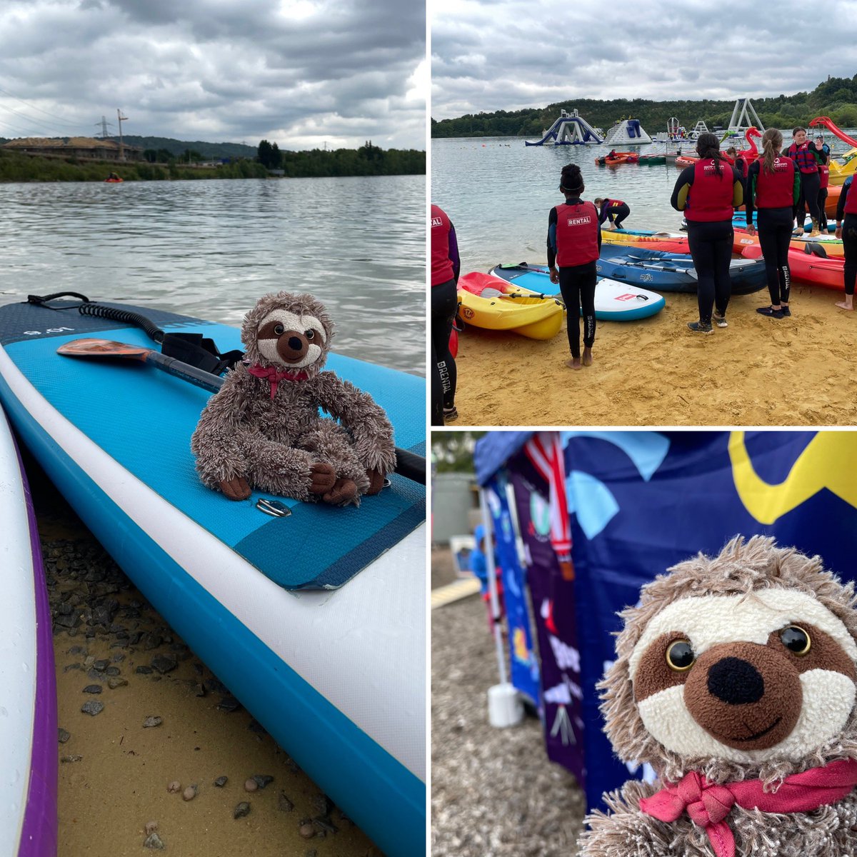 SfidaTheSloth's tweet photo. Had some fun in the water today, with Guides and Rangers, at St Andrews Lakes!

#girlguiding https://t.co/Vw8q4wdkv7