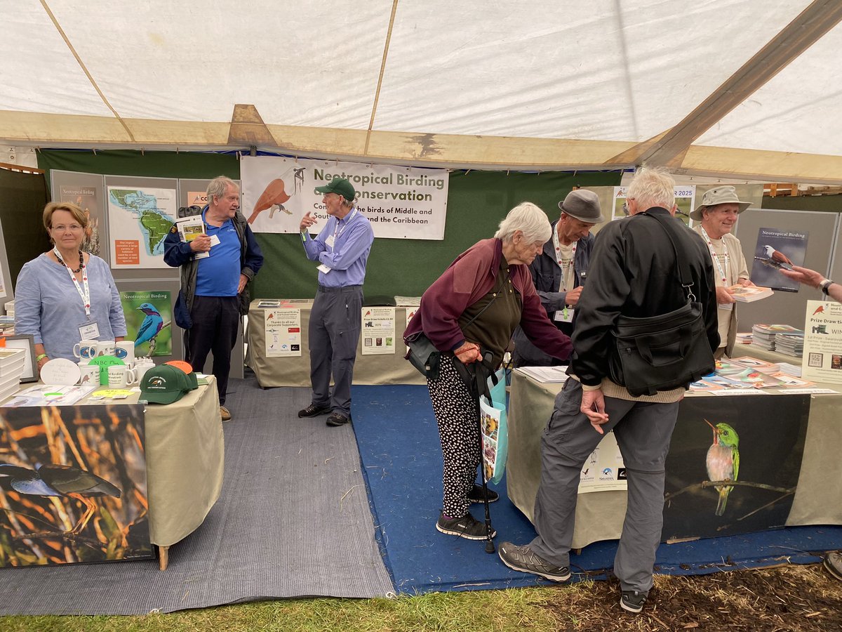 Weather forecast looks perfect tomorrow for a trip to <a href="/GlobalBirdfair/">Global Birdfair</a>. Dry with some sun and not too hot! Come and see us in Swallow Marquee stand 93-94.