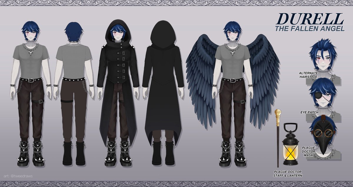 Durell, Fallen Angel Vtuber 🇬🇧 tweet media