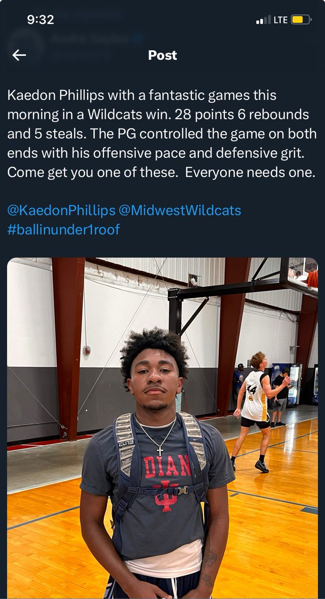 kaedonp23 (@kaedonphillips) on Twitter photo Bright and early getting work done in Cincinnati! <a href="/Elite40boys/">Elite 40 League (Boys)</a> <a href="/MidwestWildcats/">Midwest Wildcats Basketball</a> @GoldenWarriorAD Bright and early getting work done in Cincinnati! <a href="/Elite40boys/">Elite 40 League (Boys)</a> <a href="/MidwestWildcats/">Midwest Wildcats Basketball</a> @GoldenWarriorAD