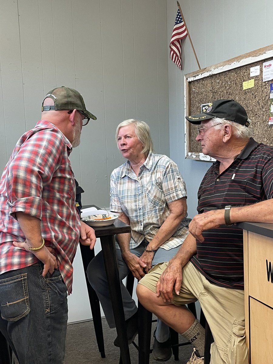 derrickvanorden's tweet photo. Opened our new Victory Center in Grant County last night. 

The entire party is fired up to Win America Back! https://t.co/6IE9dE3ITj