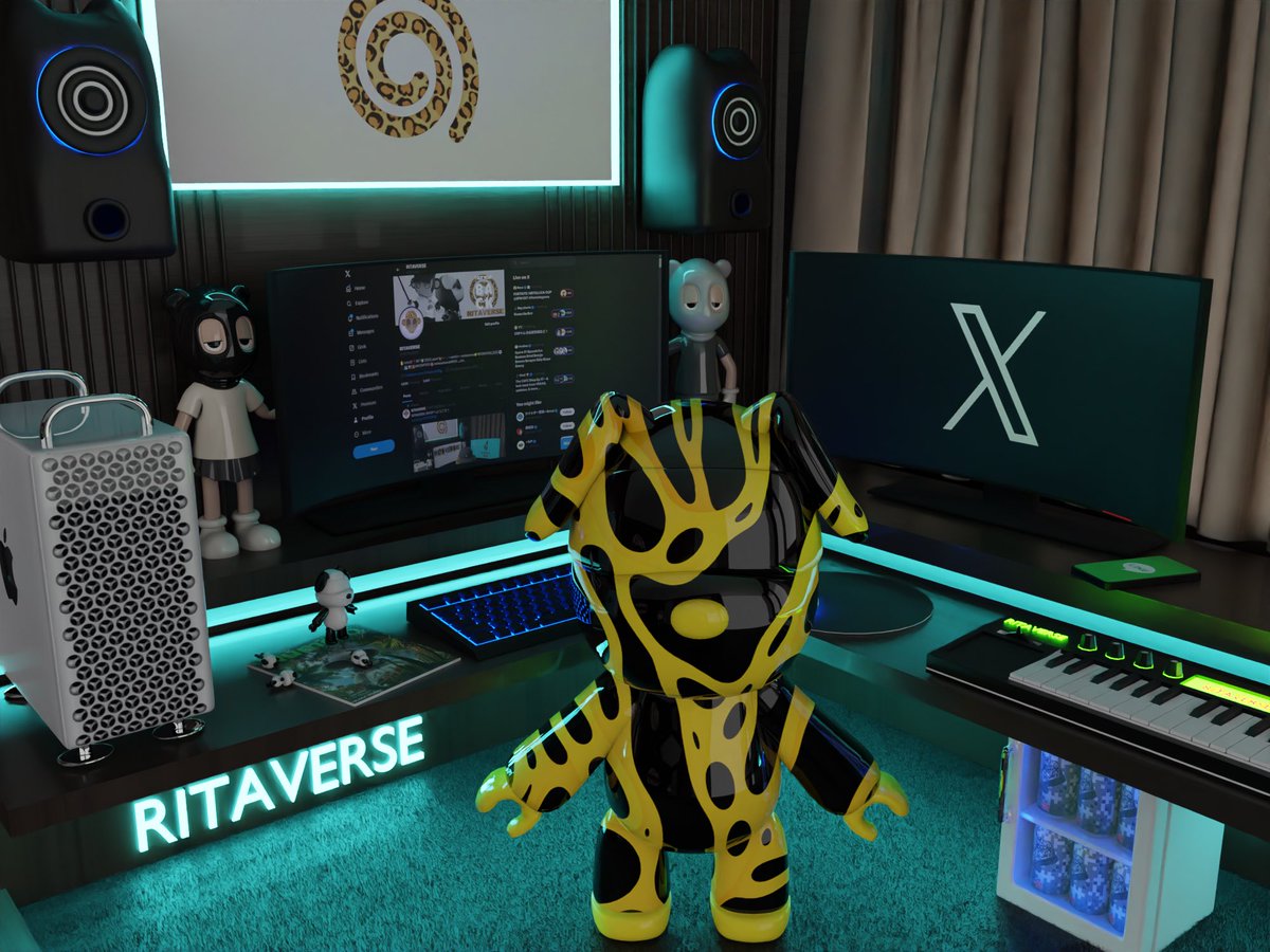 1RITAVERSE1's tweet image. #metasamurai2  @1block_official 
公式より、ついに3Dデータを頂きました！
ありがとうございます😊
ファンアートメタサム🐶とはお別れです😌
公式メタサムで創作活動していきます！🐶