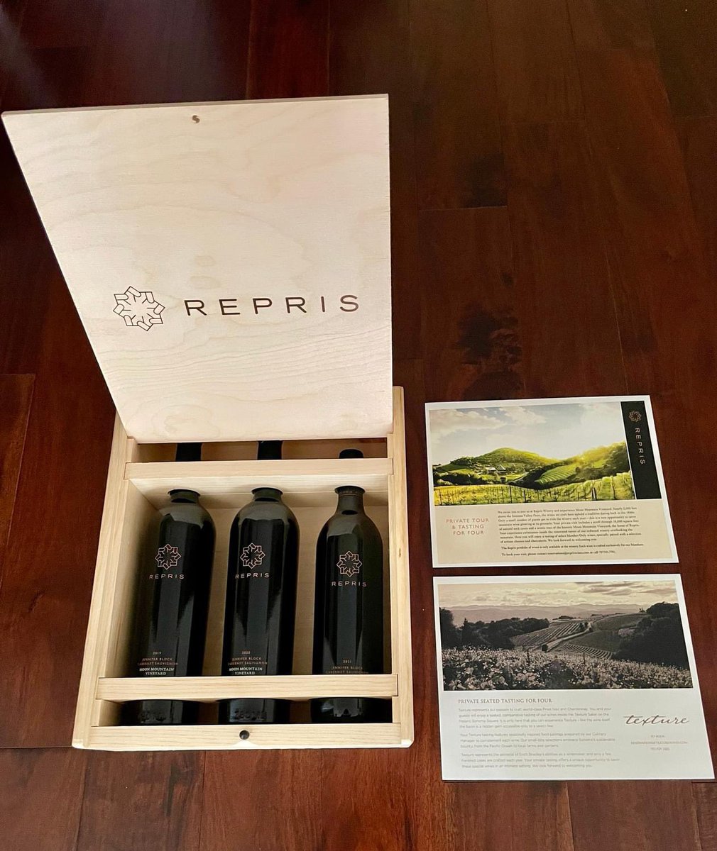 Join us at the Libby's Lungs event on 7/27 featuring a silent auction for a superb wine package from Repris Wines! Anyone who attended a party at our home has enjoyed their wines. Elizabeth and I first visited their Moon Mountain vineyard in 2007 and have been members ever since.