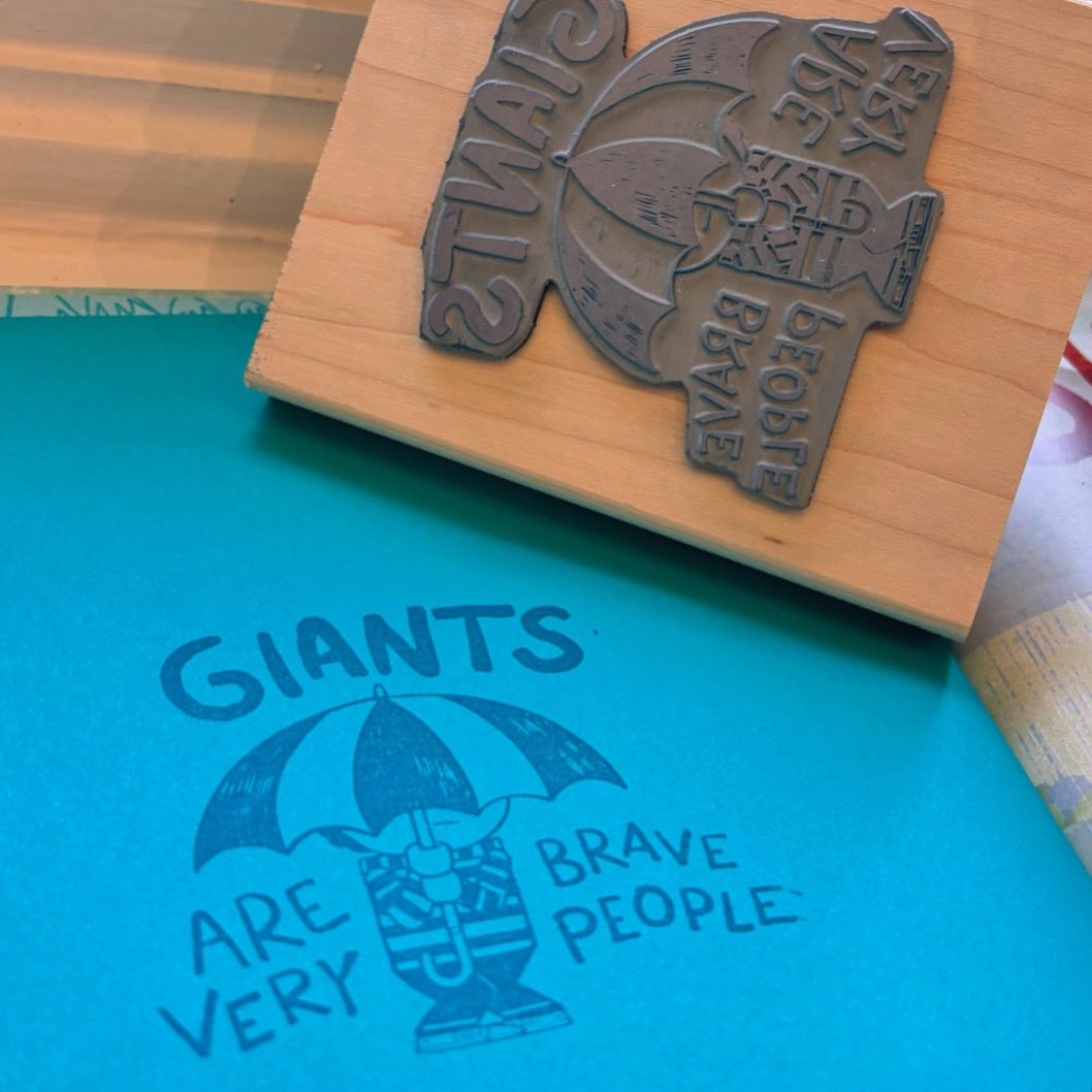 I will be stamping Bigelow all over the <a href="/CBusBookFest/">Columbus Book Festival</a> today and tomorrow! 

Well… maybe not all over, but at least in a few books! 

Stop out and meet Bigelow today at noon!

#columbusbookfest #giantsareverybravepeople 
<a href="/HolidayHouseBks/">Holiday House Publishing, Inc.</a> #ohiobookfestivals #picturebooks