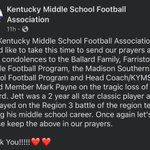 Photo by Kentucky Middle School Football Association (@OfficialKYMSFA)