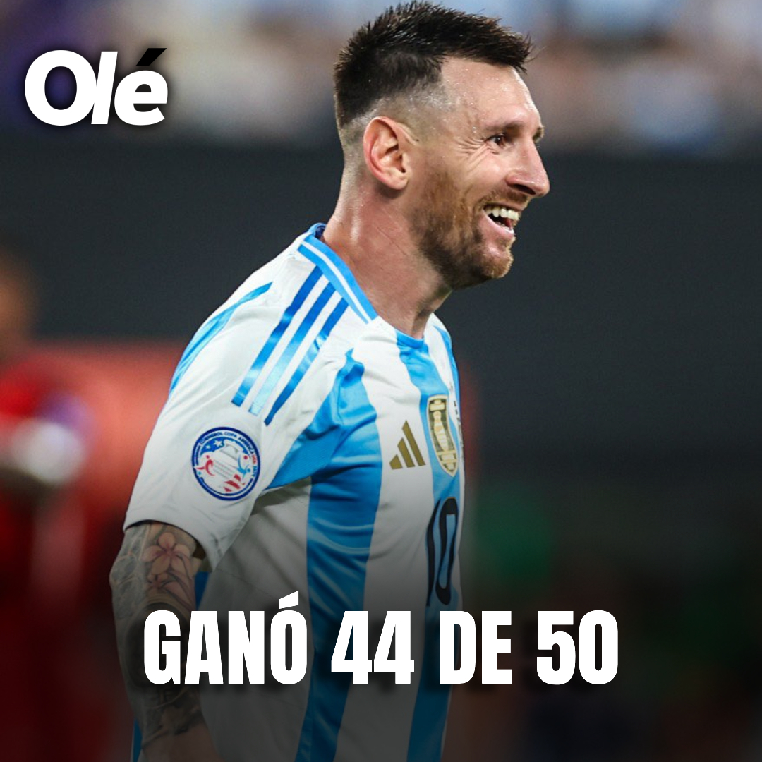 🐐🇦🇷 Algún día tomaremos dimensión de lo que hizo este animal...

*Finales en clubes y Selección