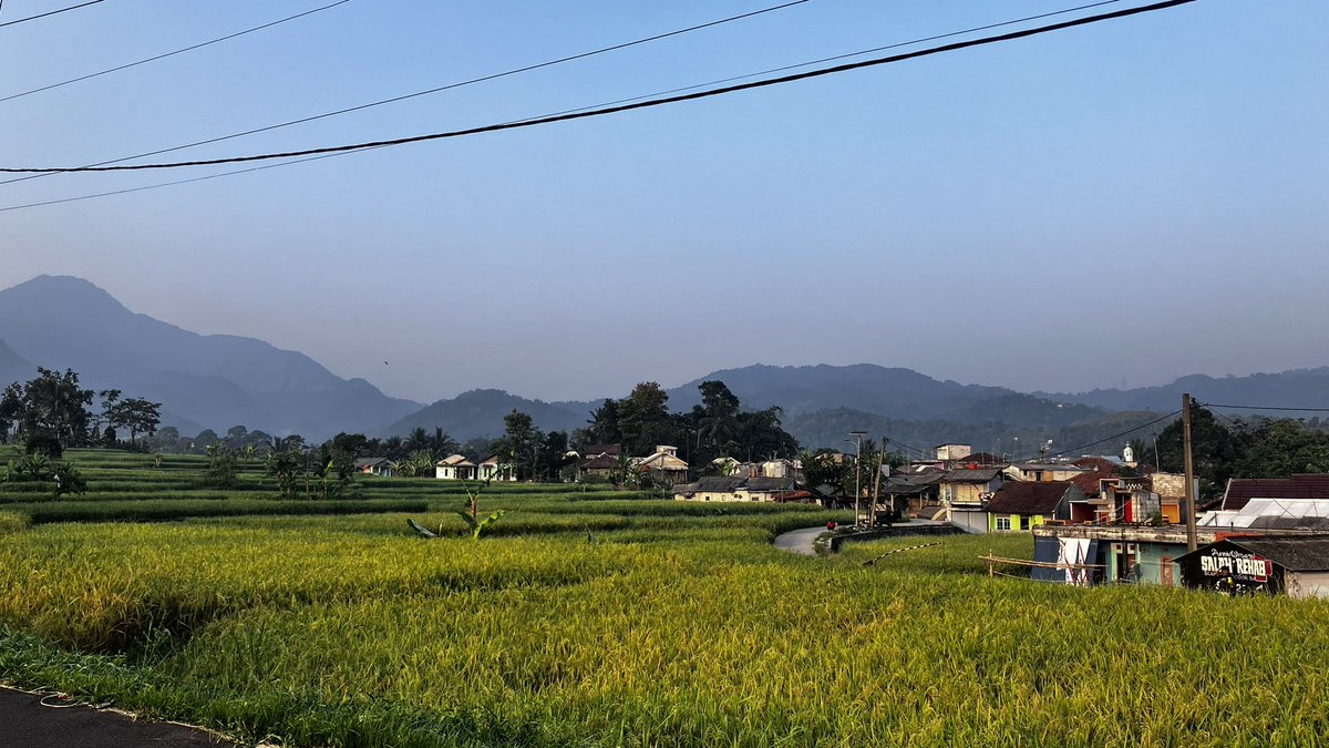 bensitorus's tweet photo. jalan menuju desa ciasihan nawarin pemandangan yang keren https://t.co/fTjcDFHNQn