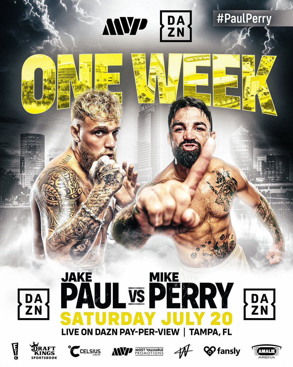 jakepaul's tweet image. 7 sleeps till I bury a Perry