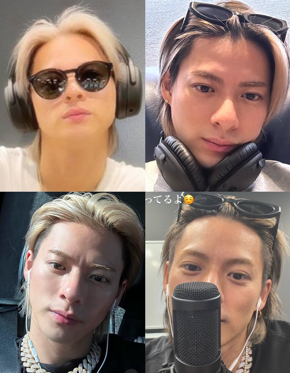 ヘッドホン紫耀くん🎧 イヤホン紫耀くん🤍 えっやっぱ好き。。。ｶｯｺｲｲ