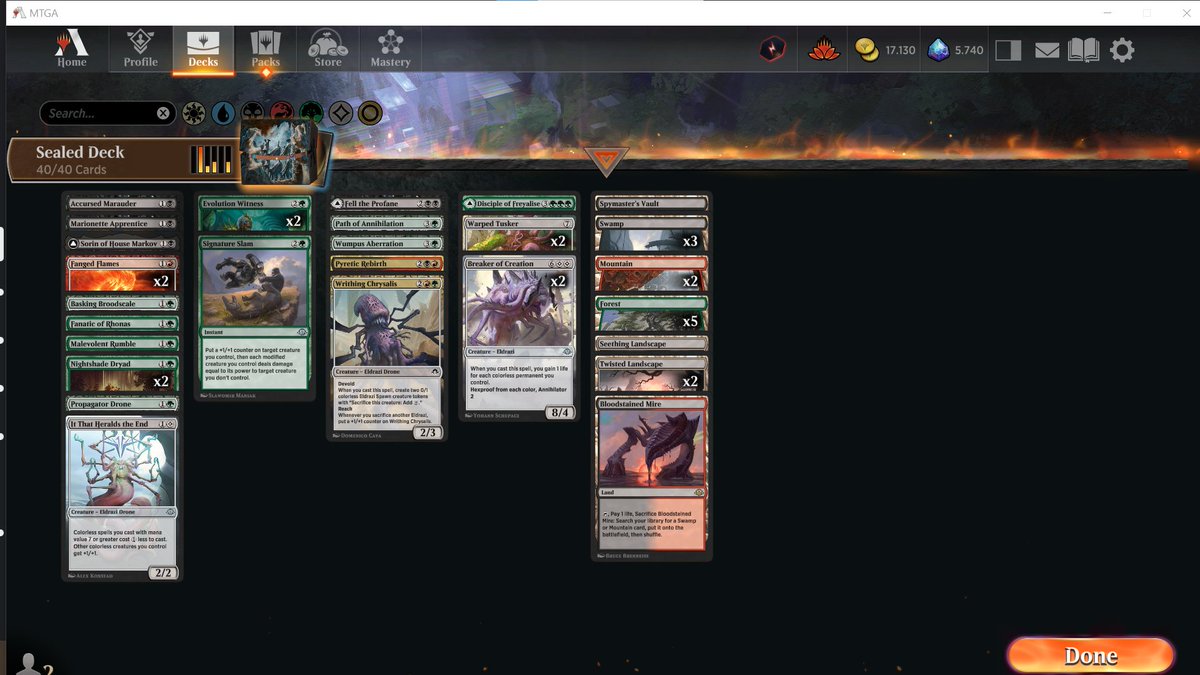 ilGianB1's tweet photo. 🏆 One Chrysalis is all that you need! @TeamTrecani #MTGArena #Arenadirect #winabox #mh3 📦 https://t.co/cbPoWx9oGH