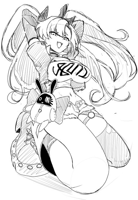 楽しく描けたので楽描きです 