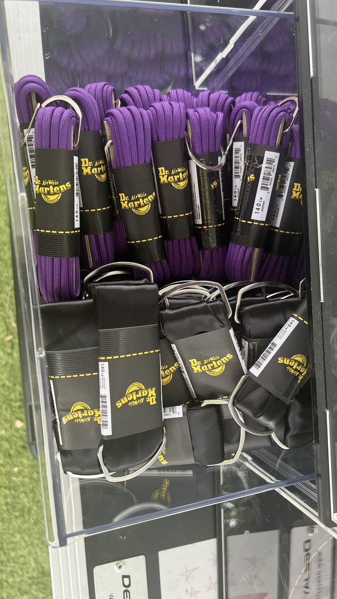 CourtneyAngelie's tweet photo. These are the olivia inspired laces if you’re wearing your docs! #GutsTourBus https://t.co/9EvXRmBhK5