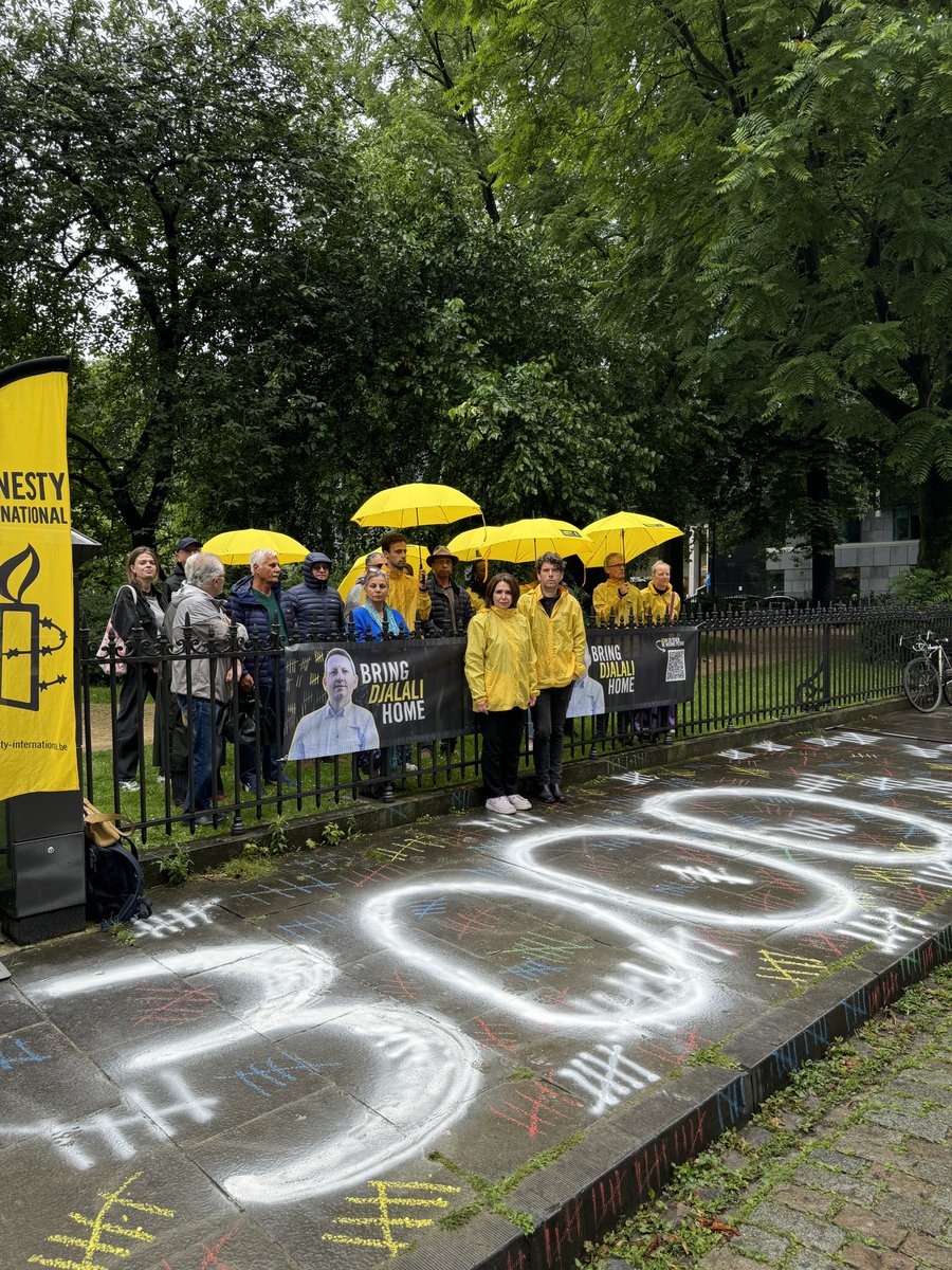 VMehrannia's tweet photo. Yesterday marked 3000 days of Ahmadreza’s arbitrary detention in Iran, and together with  outside of the Swedish consulate in Brussels, we sent a clear message: it is time to bring Ahmadreza home. 
3000 days have passed, no more excuses! https://t.co/S02pYuSM7M