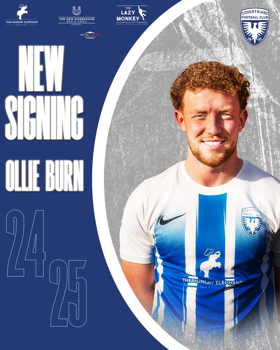 🚨 𝐍𝐞𝐰 𝐒𝐢𝐠𝐧𝐢𝐧𝐠 - 𝐌𝐞𝐧’𝐬 𝐅𝐢𝐫𝐬𝐭 𝐓𝐞𝐚𝐦 🚨

We can confirm the new signing of Ollie. Having previously played for Walsall Phoenix &amp; Brereton Social, Ollie will be a huge player for us next season. 

Ollie has been kindly sponsored by Head Space Barbers.