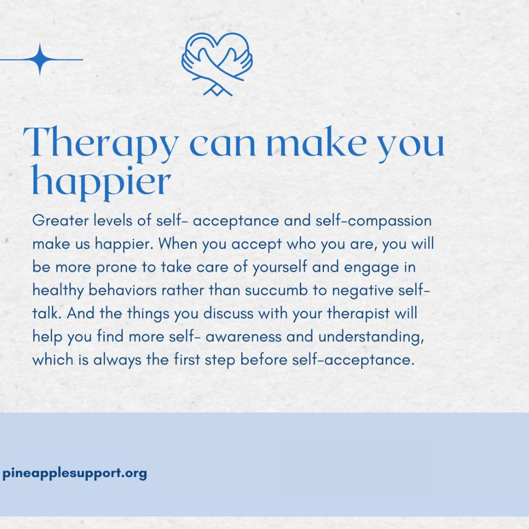 Therapy offers a safe space to explore your emotions and experiences. It's a journey of self-discovery and growth. Be open to the possibilities. 

#MentalWellness #TherapyJourney #EmbraceTherapy
