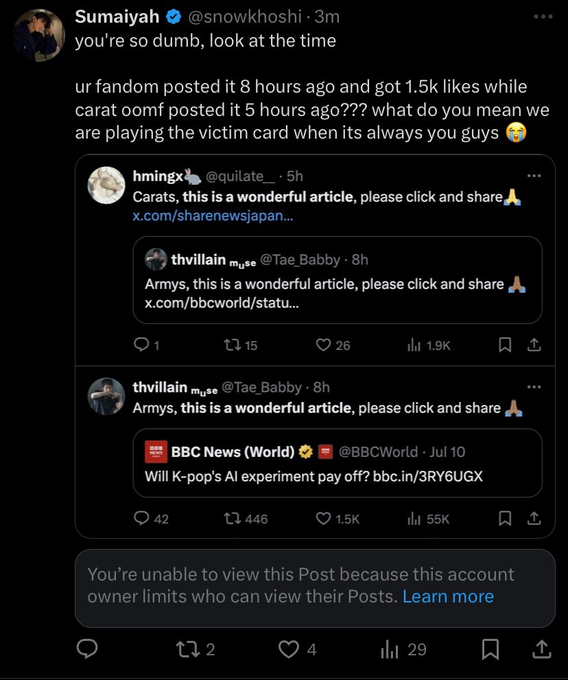 they blocked me after I showed them the time receipts???