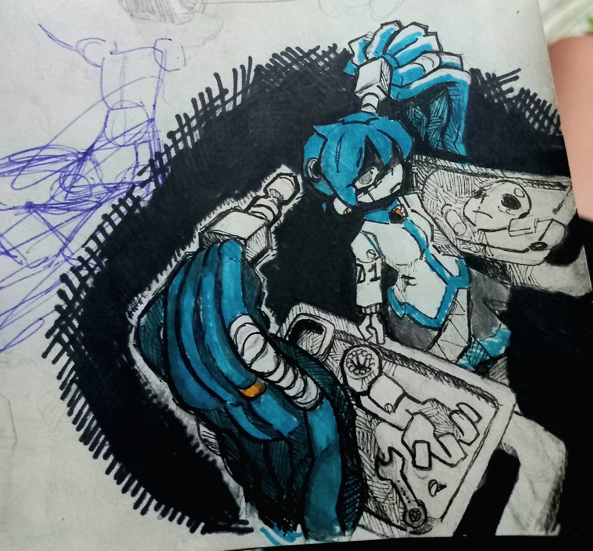 EmissDw's tweet photo. 🎤🤖👁
#HatsuneMiku https://t.co/RUAYMRRP9x