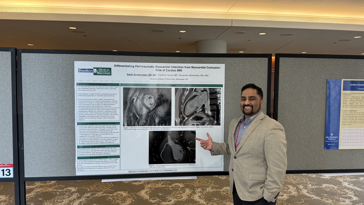 Divyanshu Mohananey (@dmohananey) on Twitter photo <a href="/sksrajan12/">Sakthi Sundararajan</a> presenting another great case <a href="/CVCatMCW/">MCW_CardioResearchCenter</a> <a href="/MCWcardiology/">MCWcardiology</a> <a href="/sksrajan12/">Sakthi Sundararajan</a> presenting another great case <a href="/CVCatMCW/">MCW_CardioResearchCenter</a> <a href="/MCWcardiology/">MCWcardiology</a>