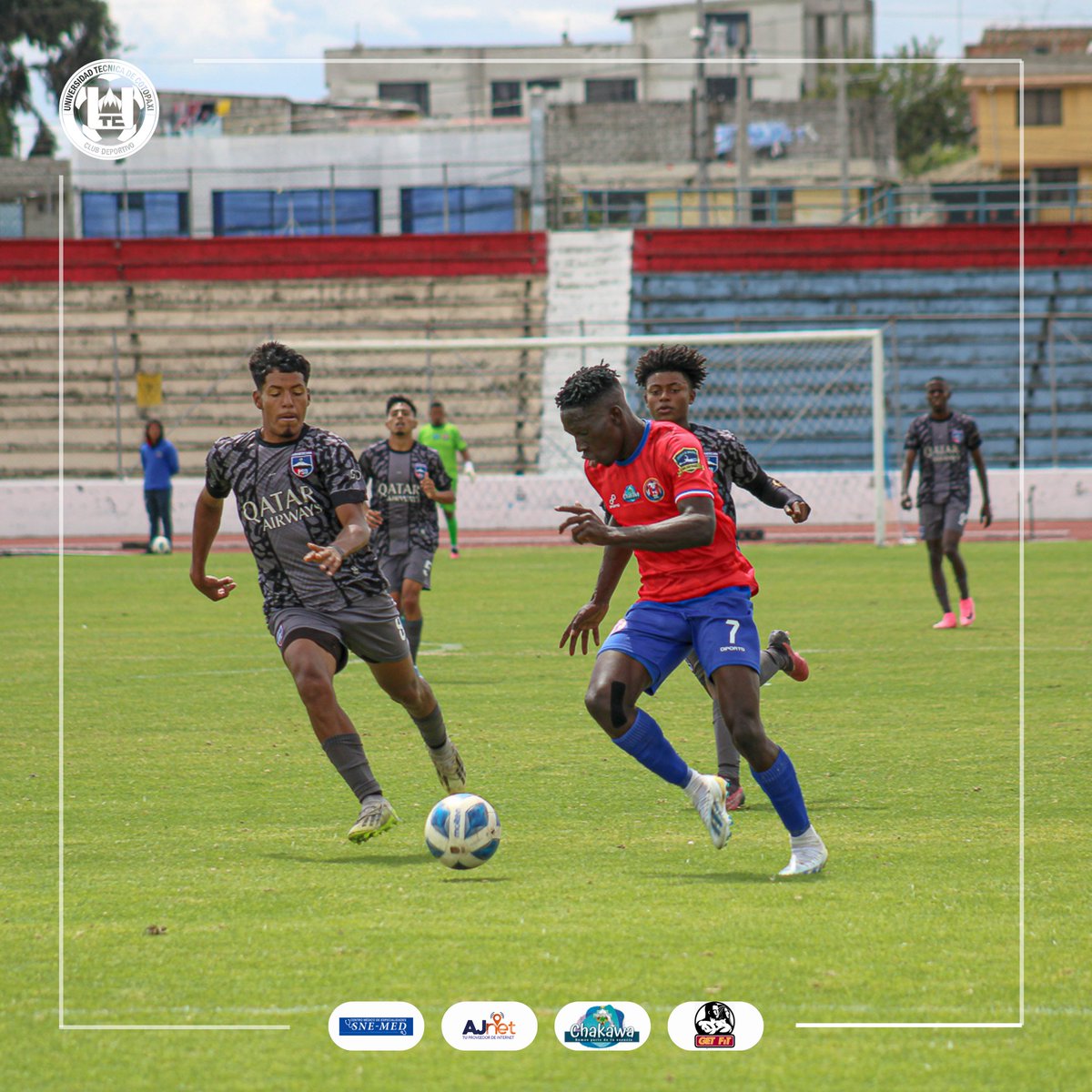 ClubUTC_Oficial's tweet photo. ¡𝐒𝐞𝐠𝐮𝐢𝐦𝐨𝐬 𝐟𝐢𝐫𝐦𝐞𝐬 𝐩𝐨𝐫 𝐞𝐥 𝐨𝐛𝐣𝐞𝐭𝐢𝐯𝐨!💪
📸 Vamos con más fuerza por reafirmar que somos el verdadero cotopaxense y #elmásgrandedecotopaxi.😈

#OrgulloCotopaxense
#Chakawa #ajnet #snemed #getfit https://t.co/1VGRf2r4wM