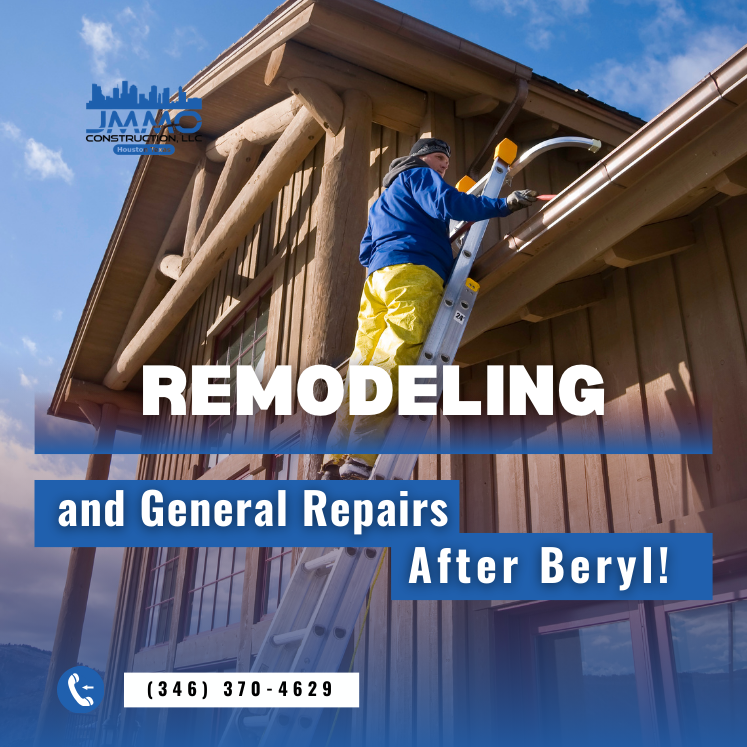 JMMOConstructio's tweet image. Tropical Storm Beryl may have left your home in need of remodeling and general repairs. At JMMO Construction, LLC, we are ready to transform and repair your space with our expert services. Call us today! 📞 (346) 370-4629 🌐 jmmoconstruction.com #Remodeling #GeneralRepairs ...