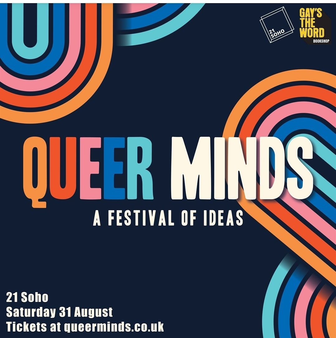 I'm going to be on a panel <a href="/queermindsfest/">Queer Minds</a> this 31 Aug! It's going to be a whole day of gorgeous conversations on queer mythology, trans healthcare and much more. Tix at queerminds.co.uk
#queerlondon #transhealth #Festivals