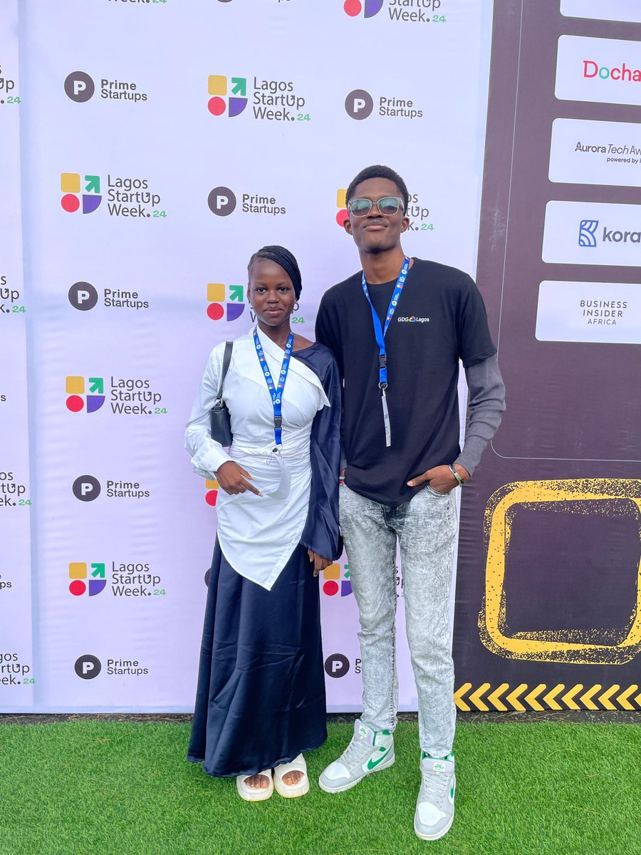 dev_leoo's tweet photo. It's a wrap! 

Highlights of the last day of #LagosStartupWeek 2024! 🚀 @StartupLagos

I volunteered as a stage manager, and working with the professionals was lit! I met with many nice people, and saw some familiar faces too. Being in tech communities are so nice! 🥹

#LSW24 https://t.co/72eqdJ2HEy